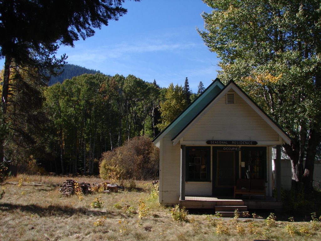 Seven Mile Guard Station near Klamath Lake.