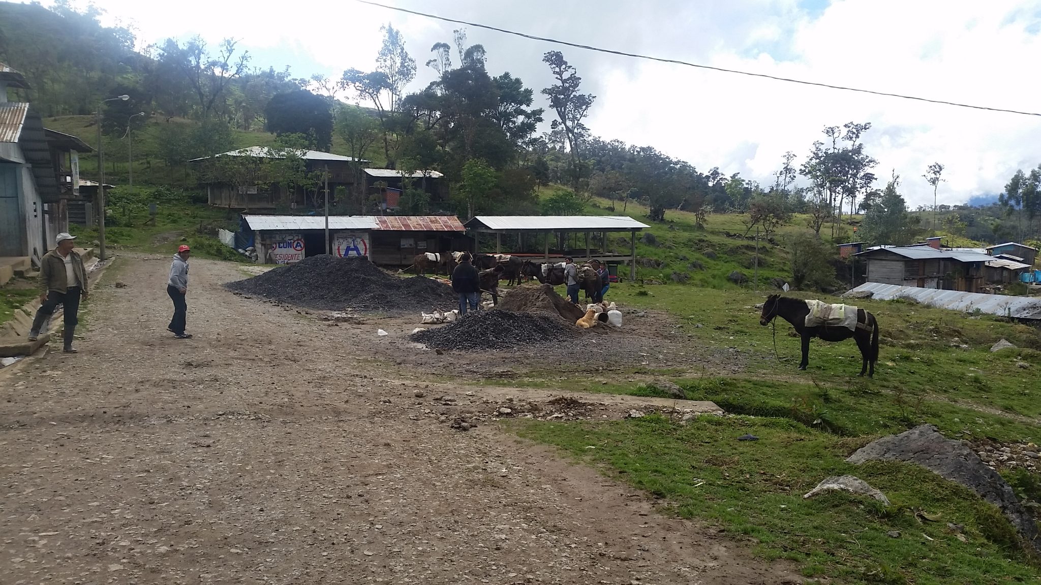 San Lorenzo with the fragment in the background