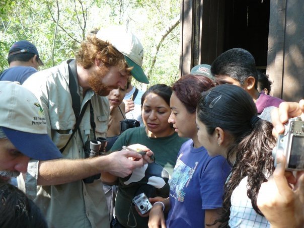 Certification and workshop at El Imposible National Park, El Salvador.